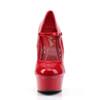 Pleaser - DELIGHT687 Talons plateforme - Rouge Product image